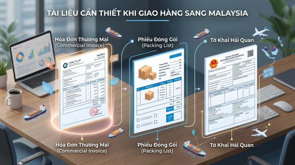 Những Giấy Tờ Gì Khi Gửi Hàng Đi Malaysia