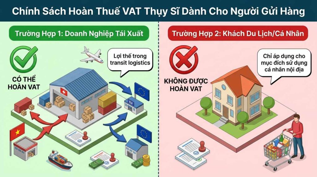 Chính Sách Hoàn Thuế VAT Của Thụy Sĩ