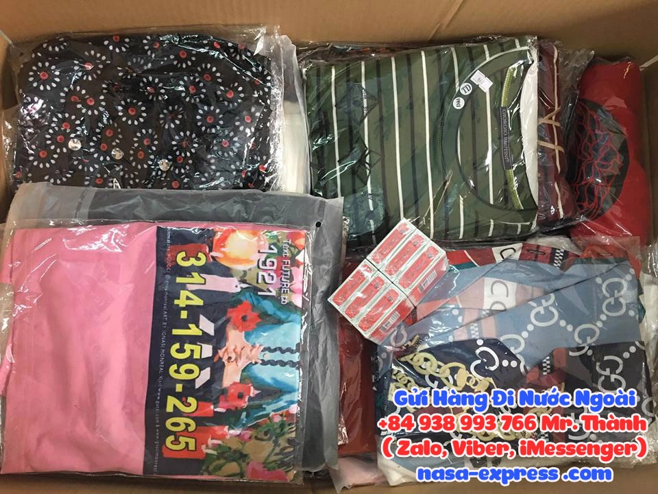 Gửi quần áo đi Pháp (France)
