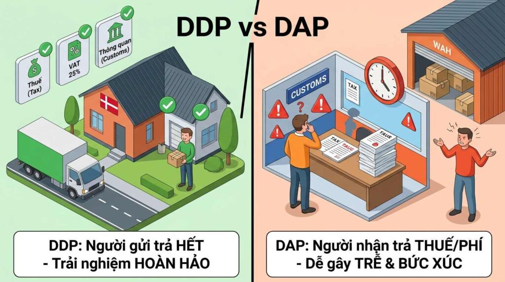 So Sánh Khác Nhau Giữa DDP Và DAP
