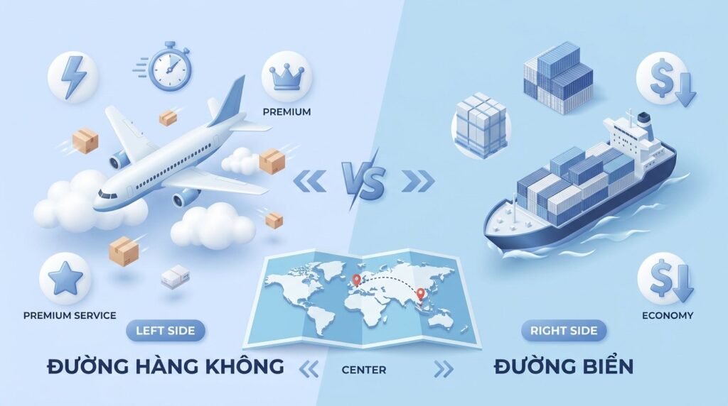 Phương Thức Chính Vận Chuyển Hàng Đi Bỉ